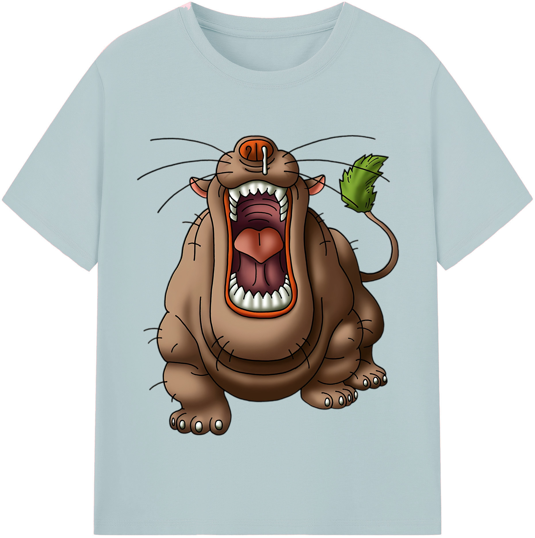 （画像用） ドラゴンクエスト Doragon Kuesuto Dragon Quest 綿100％半袖Tシャツ（フロントプリント）